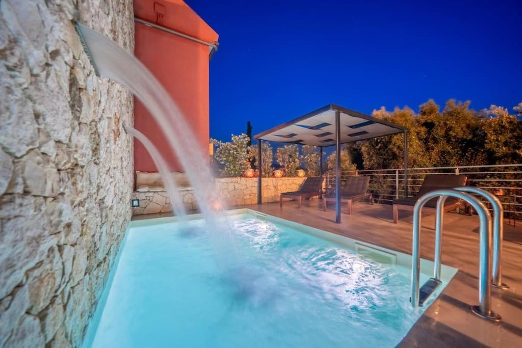 Villa Elisabeth Sea View Private Pool Fiskardo Kefalonia Katsaráta Екстериор снимка