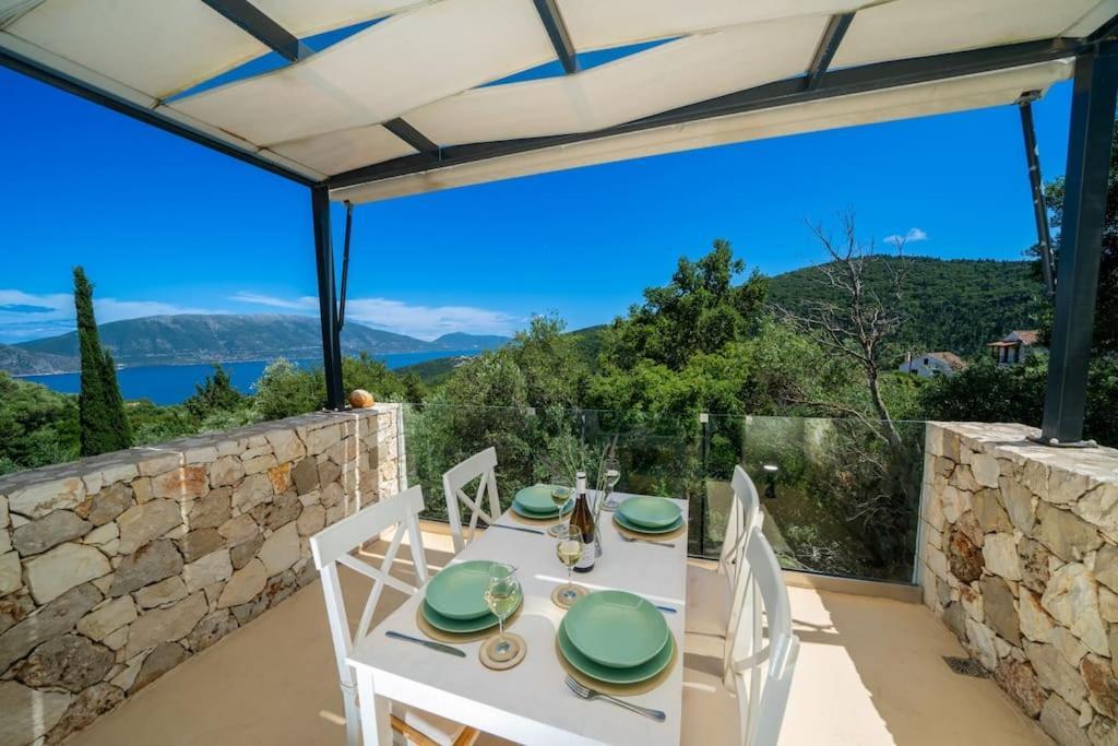 Villa Elisabeth Sea View Private Pool Fiskardo Kefalonia Katsaráta Екстериор снимка