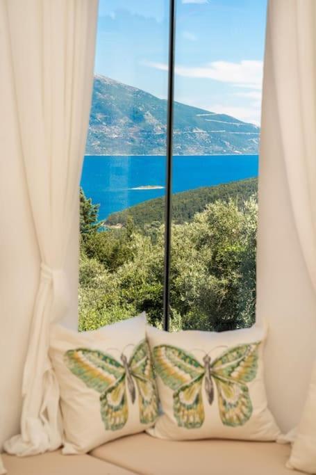 Villa Elisabeth Sea View Private Pool Fiskardo Kefalonia Katsaráta Екстериор снимка