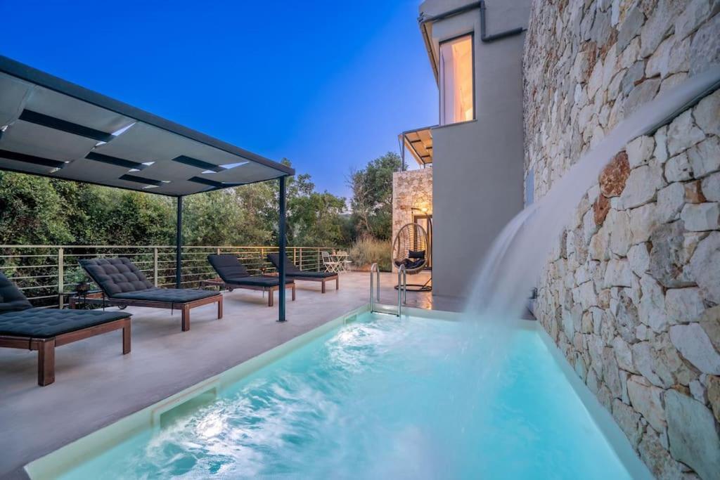 Villa Elisabeth Sea View Private Pool Fiskardo Kefalonia Katsaráta Екстериор снимка