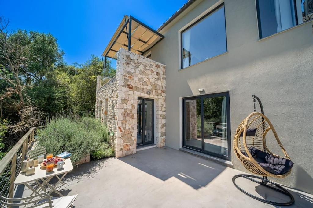Villa Elisabeth Sea View Private Pool Fiskardo Kefalonia Katsaráta Екстериор снимка